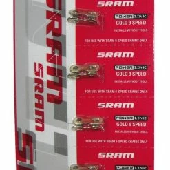 SRAM Power Link 9-speed Chain Lock Link Gold -Chainrings & Sprockets Shop Kettenverschlussglied Sram Power Link 9 fach gold 3840x2160