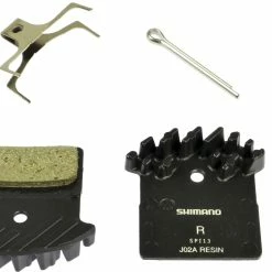 Shimano Disc Brake Pad Ice-Tech J03A Resin With Cooling Finsen