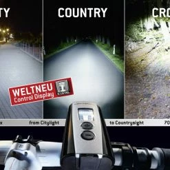 Trelock Accumulator Spotlight LS 950 Ion With 70 Lux -Chainrings & Sprockets Shop battery lamp headlight trelock ls 950 light picture 3840x2160