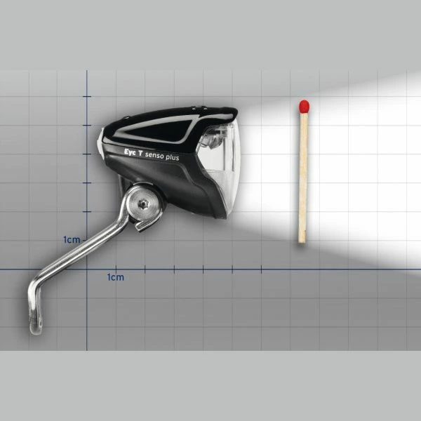 B&M IQ2 Eyc 50 Lux Electric Bicycle Headlamp With Taillight Connector - 160/42/6TS04991 2 B&M IQ2 Eyc 50 Lux Electric Bicycle Headlamp With Taillight Connector - 160/42/6TS04991 - Image 2