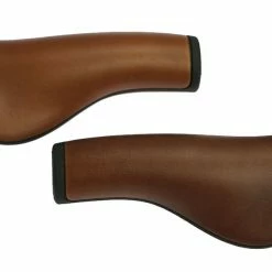 Ergon GP1 Brooks Leather Grip Regular -Chainrings & Sprockets Shop ergon brooks e bike leather grips honey gp1 regular 3840x2160