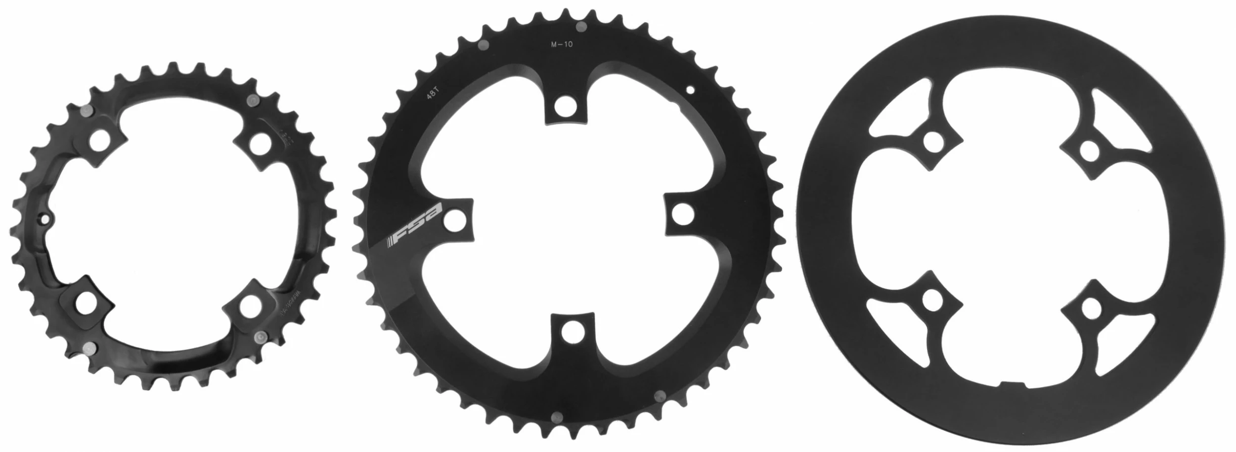Giant Chainring Set 48/36T Incl. Chain Guard Ring, Chainring Bolts 1 Giant Chainring Set 48/36T Incl. Chain Guard Ring, Chainring Bolts