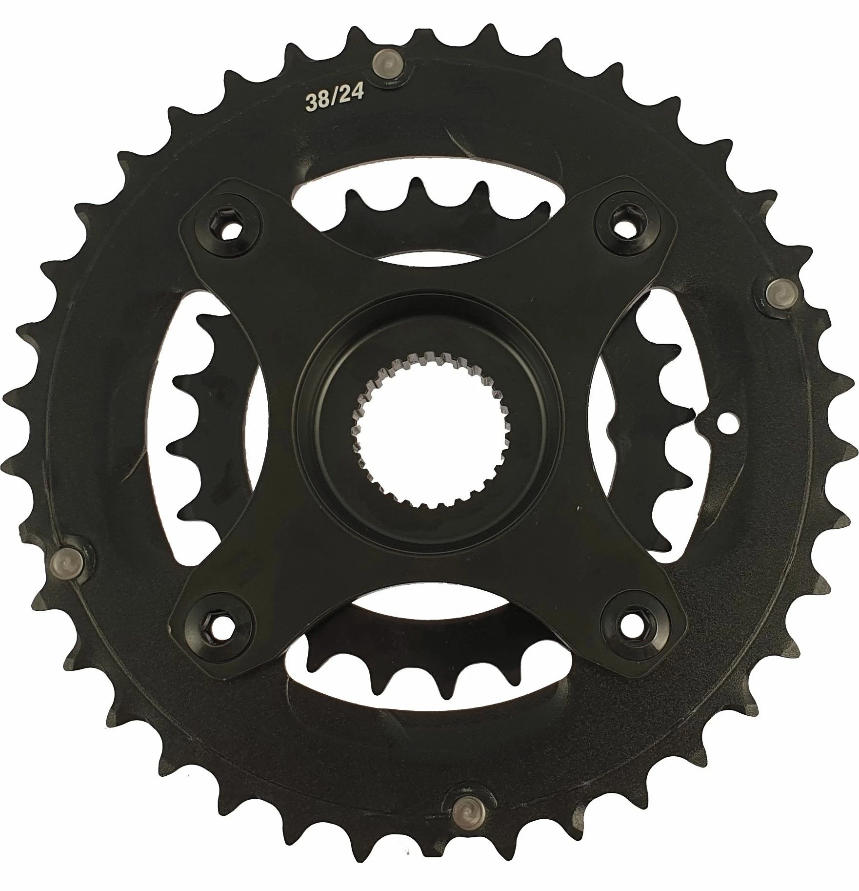 Giant Chainring Set 38 / 24 Teeth, 9 & 10-speed With Spider 2 Giant Chainring Set 38 / 24 Teeth, 9 & 10-speed With Spider - Image 2