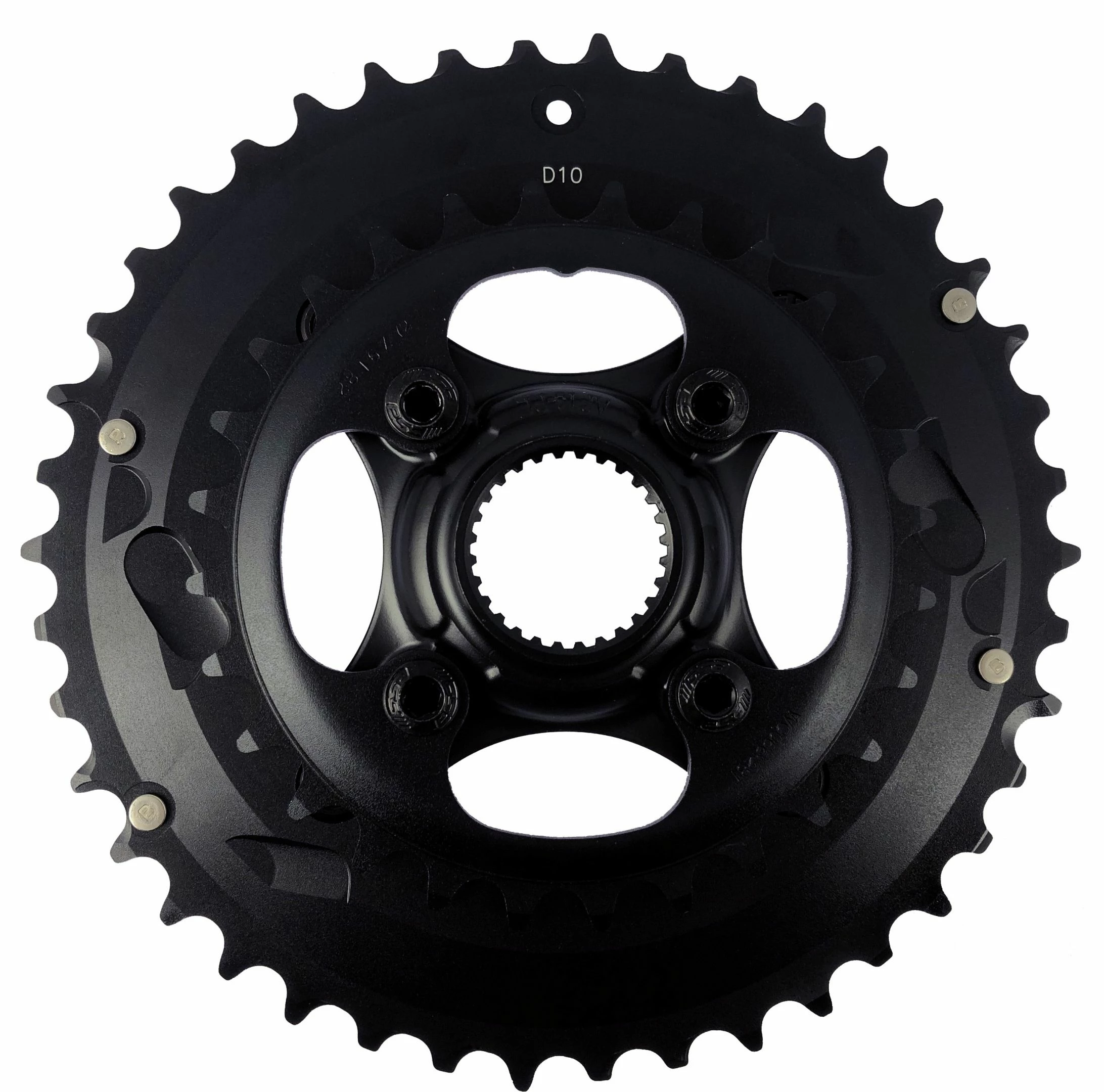 Giant Chainring Set 42/28 Teeth, 9 & 10-speed With Spider For Quick E + 1 Giant Chainring Set 42/28 Teeth, 9 & 10-speed With Spider For Quick E +