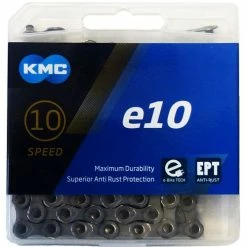 KMC E10 EPT - E-bike Chain - 136 Links Silver