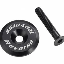Reverse Components Reverse E-Bike Ahead Cap With Aluminium Screw 9 Reverse Components Reverse E-Bike Ahead Cap With Aluminium Screw -Chainrings & Sprockets Shop reverse ahead cap black 01176 3840x2160