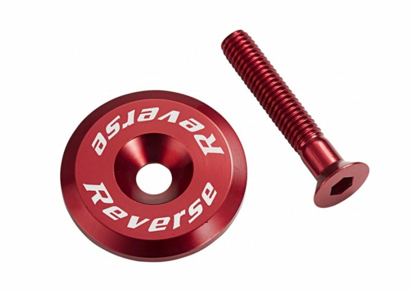 Reverse Components Reverse E-Bike Ahead Cap With Aluminium Screw 1 Reverse Components Reverse E-Bike Ahead Cap With Aluminium Screw