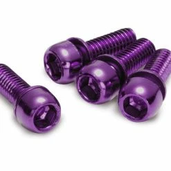 Reverse Components REVERSE Brake Adapter Screw Set 4 Pcs. M6x18mm -Chainrings & Sprockets Shop reverse brake adapter screw set 4 pcs m6 18mm purple 3840x2160