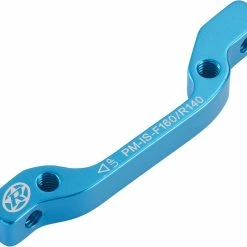 Reverse Components REVERSE Brake Disc Adapter IS-PM 160 FW+140 RW -Chainrings & Sprockets Shop reverse brake disc adapter is pm 160 vr plus140 hr light blue 3840x2160