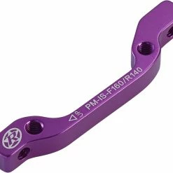 Reverse Components REVERSE Brake Disc Adapter IS-PM 160 FW+140 RW -Chainrings & Sprockets Shop reverse brake disc adapter is pm 160 vr plus140 hr purple 3840x2160