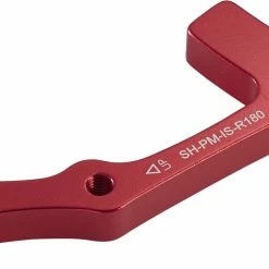 Reverse Components REVERSE Brake Disc Adapter IS-PM 180 Shimano HR -Chainrings & Sprockets Shop reverse brake disc adapter is pm 180 shimano hr red 3840x2160