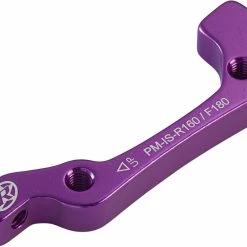 Reverse Components REVERSE Brake Disc Adapter IS-PM 180 FW+160 RW -Chainrings & Sprockets Shop reverse brake disc adapter is pm 180 vrplus160 hr light blue 3840x2160