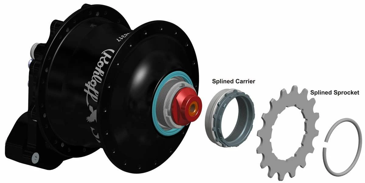 Rohloff Pinion Adapter Splined Carrier 2 Rohloff Pinion Adapter Splined Carrier - Image 2