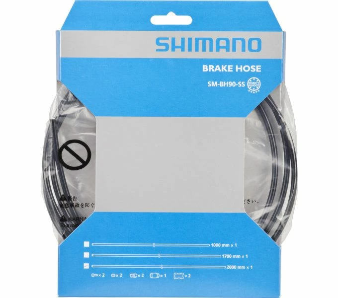 SHIMANO Brake Line SM-BH90-SS | Straight Connection | Black 2 SHIMANO Brake Line SM-BH90-SS | Straight Connection | Black - Image 2