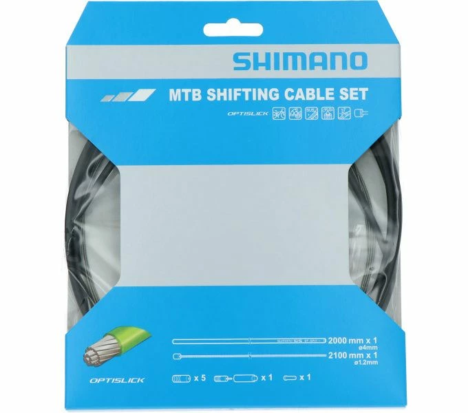 SHIMANO MTB OPTISLICK Shift Cable Set 1 SHIMANO MTB OPTISLICK Shift Cable Set