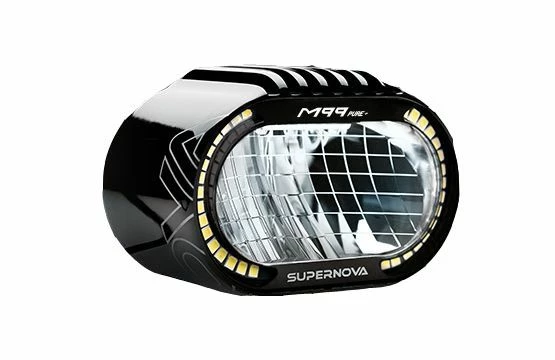Supernova M99 PURE+ LED Headlight For EBikes 1 Supernova M99 PURE+ LED Headlight For EBikes